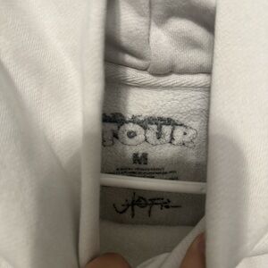 Travis Scott White Hoodie